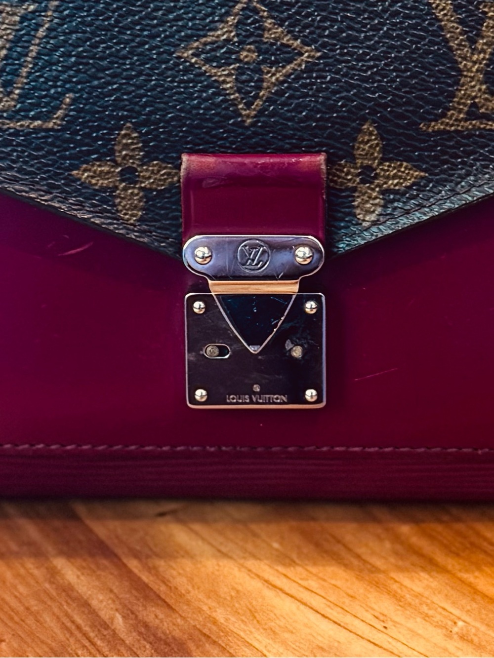 Louis Vuitton Marie-Rose Wallet Monogram Canvas and Epi Leather broken closure - Picture 15 of 15